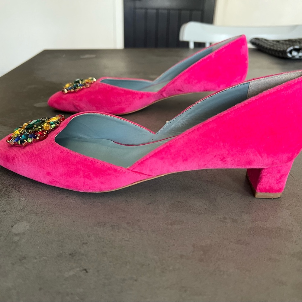Frances Valentino- McCall Mini Block Heel - Picture 2 of 9